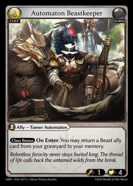 MRC-037 Automaton Beastkeeper (Uncommon)