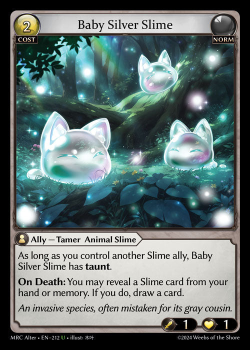 MRC Alter-212 Baby Silver Slime (Uncommon)