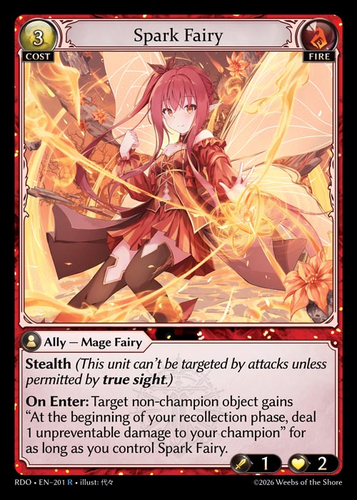RDO-201 Spark Fairy (Rare)