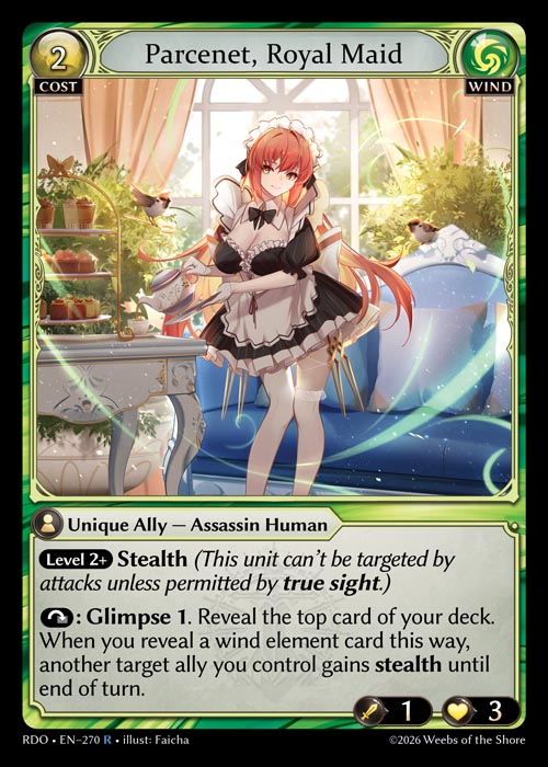 RDO-270 Parcenet, Royal Maid (Rare)