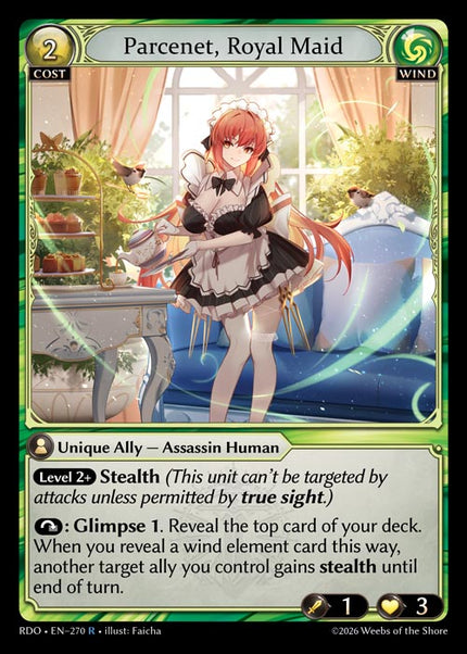 RDO-270 Parcenet, Royal Maid (Rare)
