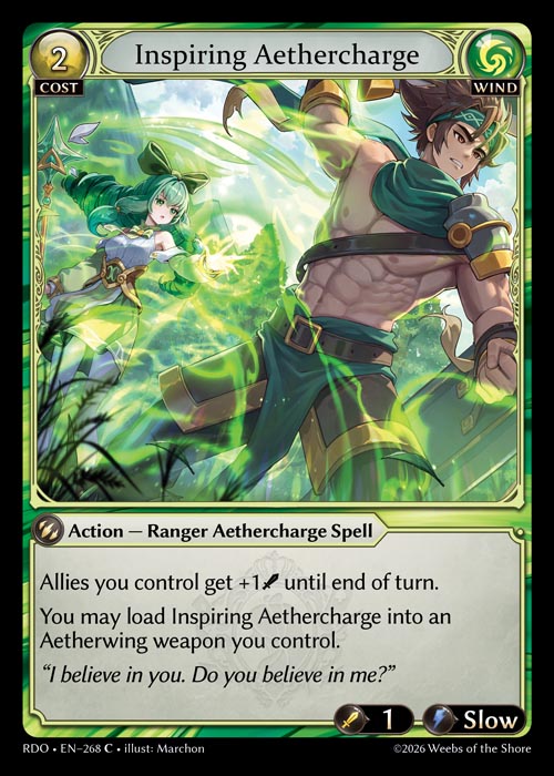 RDO-268 Inspiring Aethercharge (Common)
