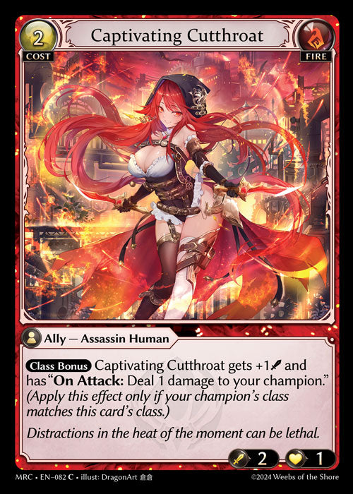 MRC-082 Foil-Captivating Cutthroat (Common)