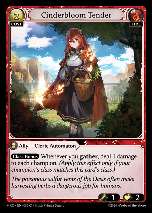 MRC-087 Cinderbloom Tender (Common)