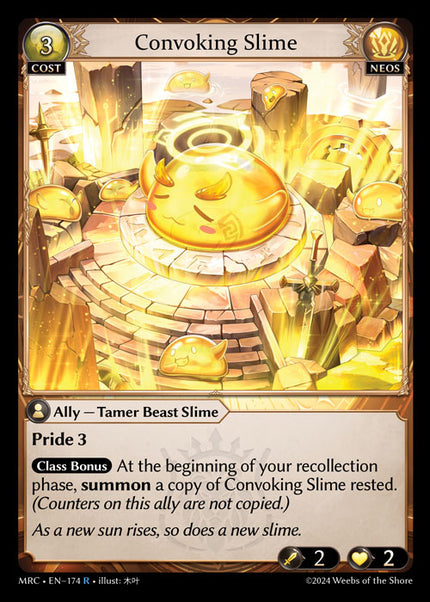 MRC-174 Foil-Convoking Slime (Rare)