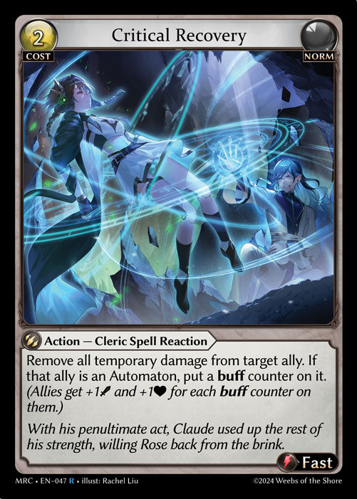 MRC-047 Critical Recovery (Rare)