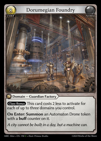 MRC Alter-198 Dorumegian Foundry (Uncommon)
