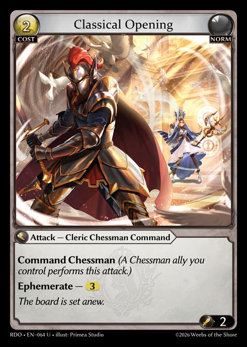 RDO-064 Curio Foil-Classical Opening (Uncommon)