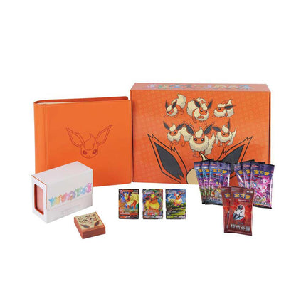 Pokémon Trading Card Game Eevee Advanced Gift Box Jolteon, Vaporeon, Flame Eevee Simplified Chinese