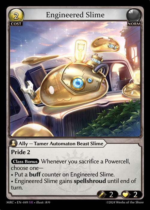 MRC-049 Engineered Slime (Super Rare)