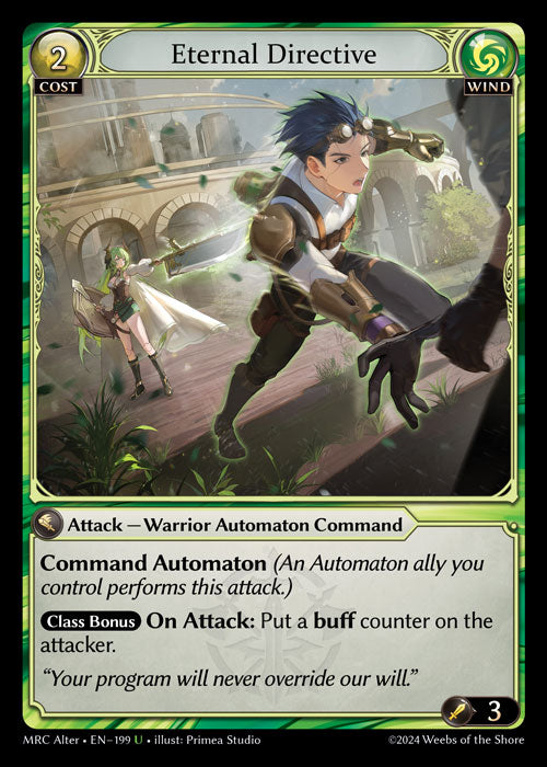MRC Alter-199 Eternal Directive (Uncommon)