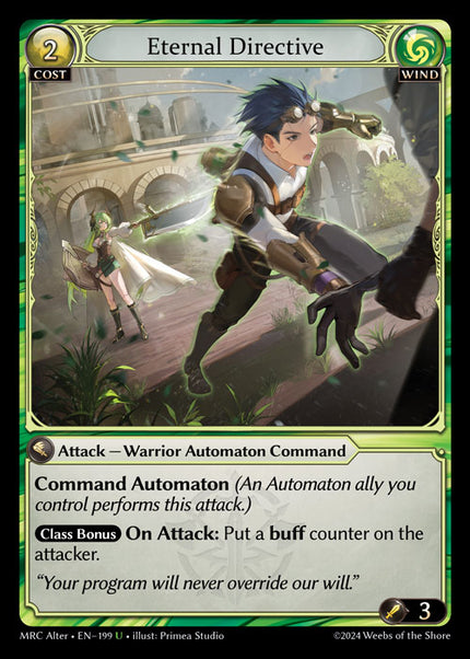 MRC Alter-199 Eternal Directive (Uncommon)