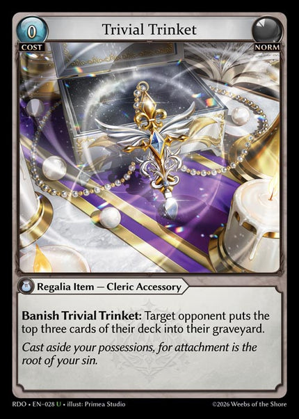 RDO-028 Trivial Trinket (Uncommon)