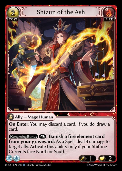 RDO-200 Shizun of the Ash (Rare)