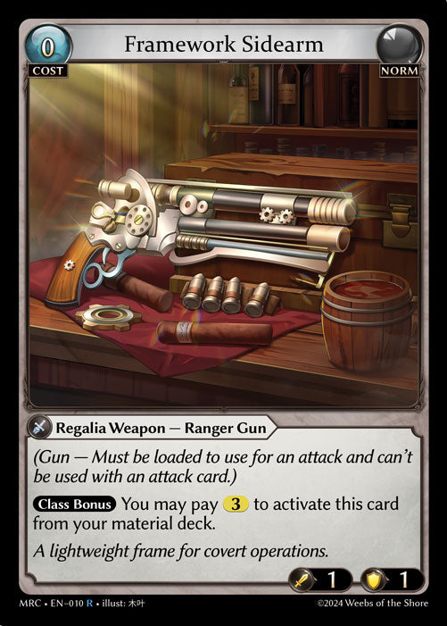 MRC-010 Framework Sidearm (Rare)