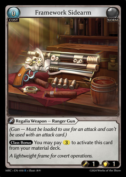 MRC-010 Framework Sidearm (Rare)