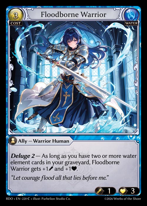 RDO-220 Floodborne Warrior (Common)