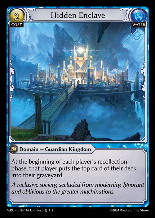 MRC-116 Foil-Hidden Enclave (Common)