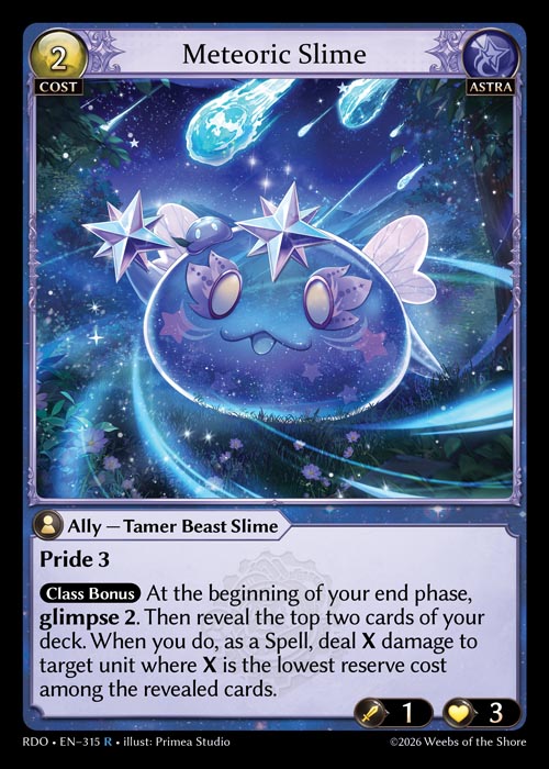 RDO-315 Meteoric Slime (Rare)