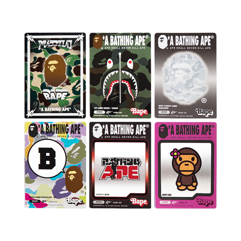 BAPE Collectible Card Pack #01 5 Cards