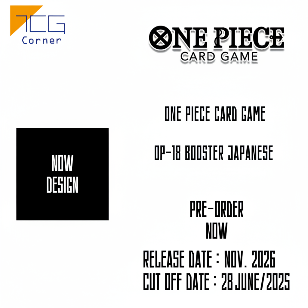 One Piece Card Game OP18 Booster Japanese Pre-Order