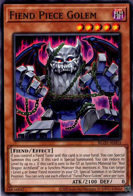 BLZD-AE003 Fiend Piece Golem (N)