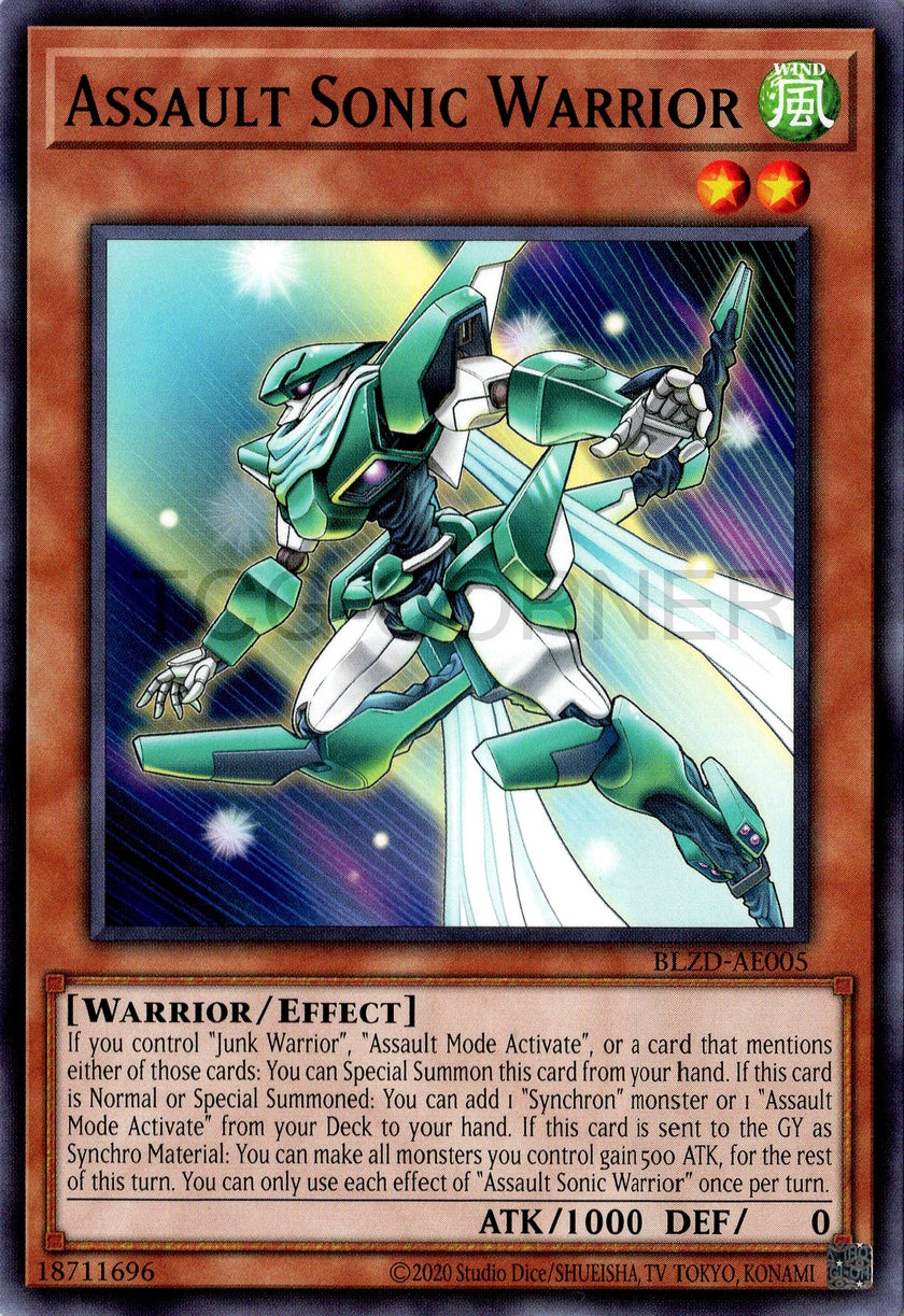 BLZD-AE005 Assault Sonic Warrior (N)