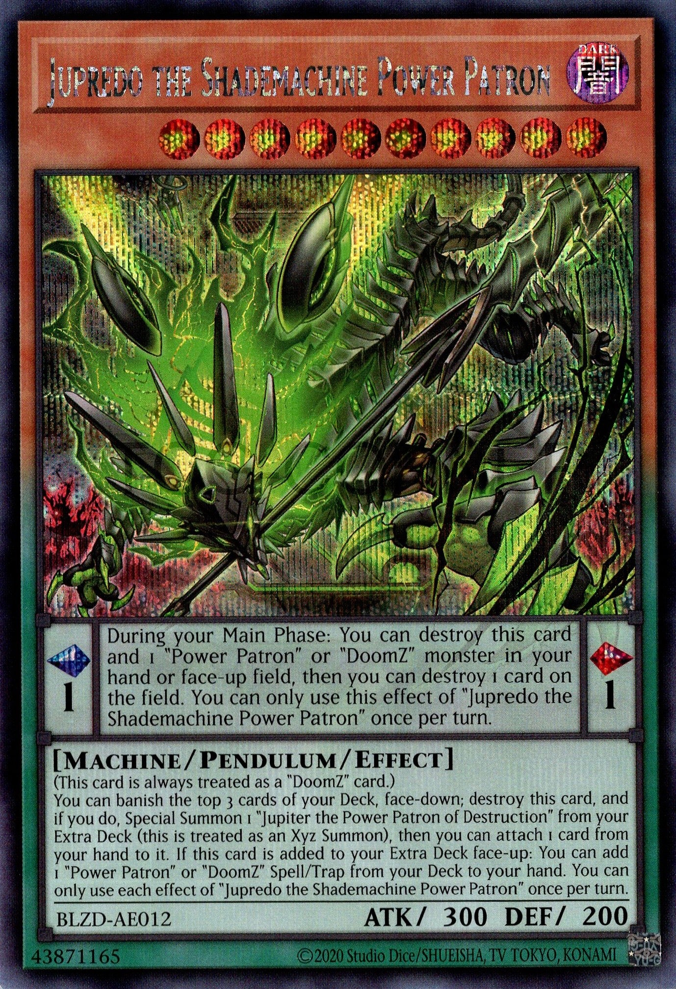 BLZD-AE012 Jupredo the Shademachine Power Patron (SER)