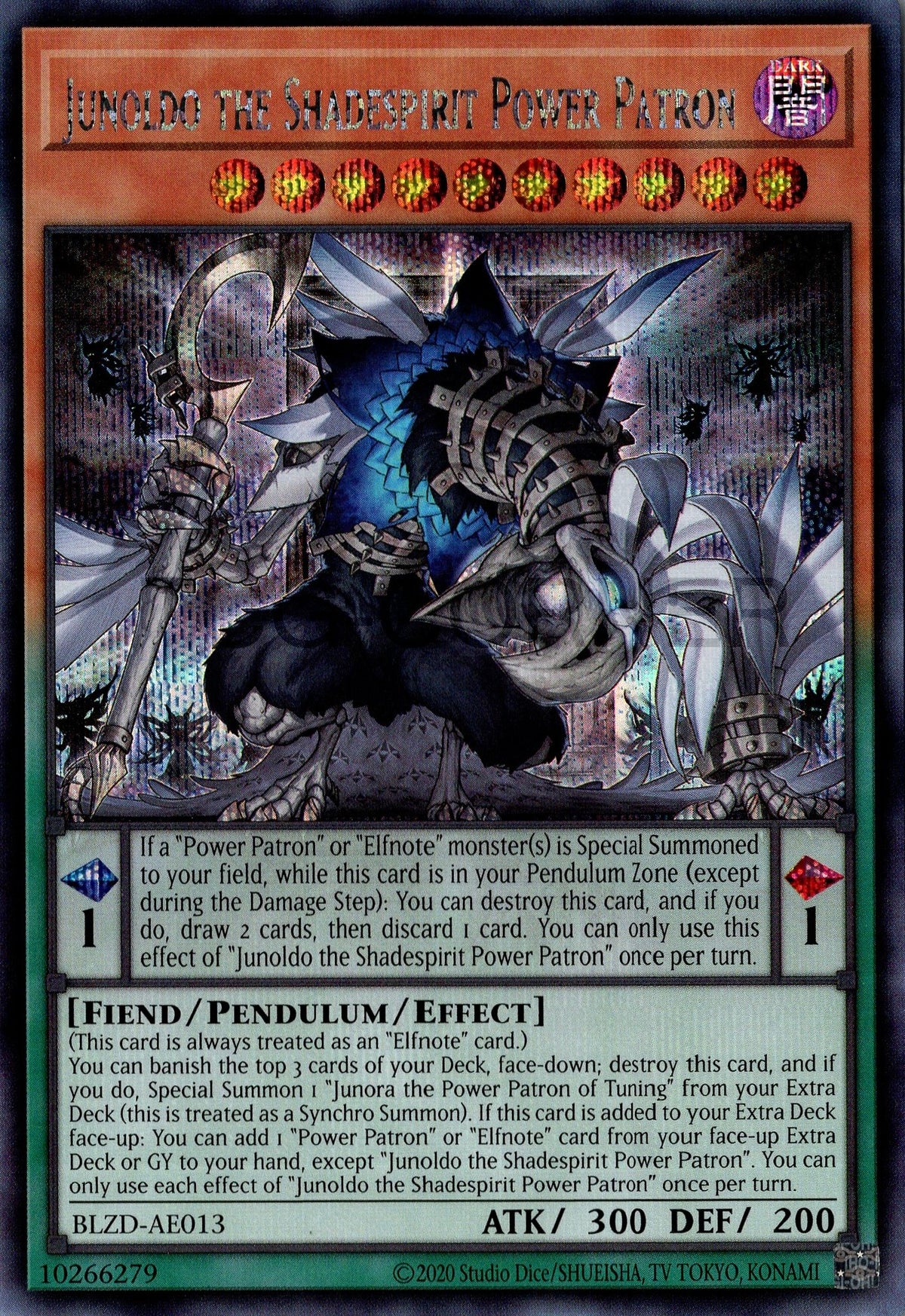 BLZD-AE013 Junoldo the Shadespirit Power Patron (SER)