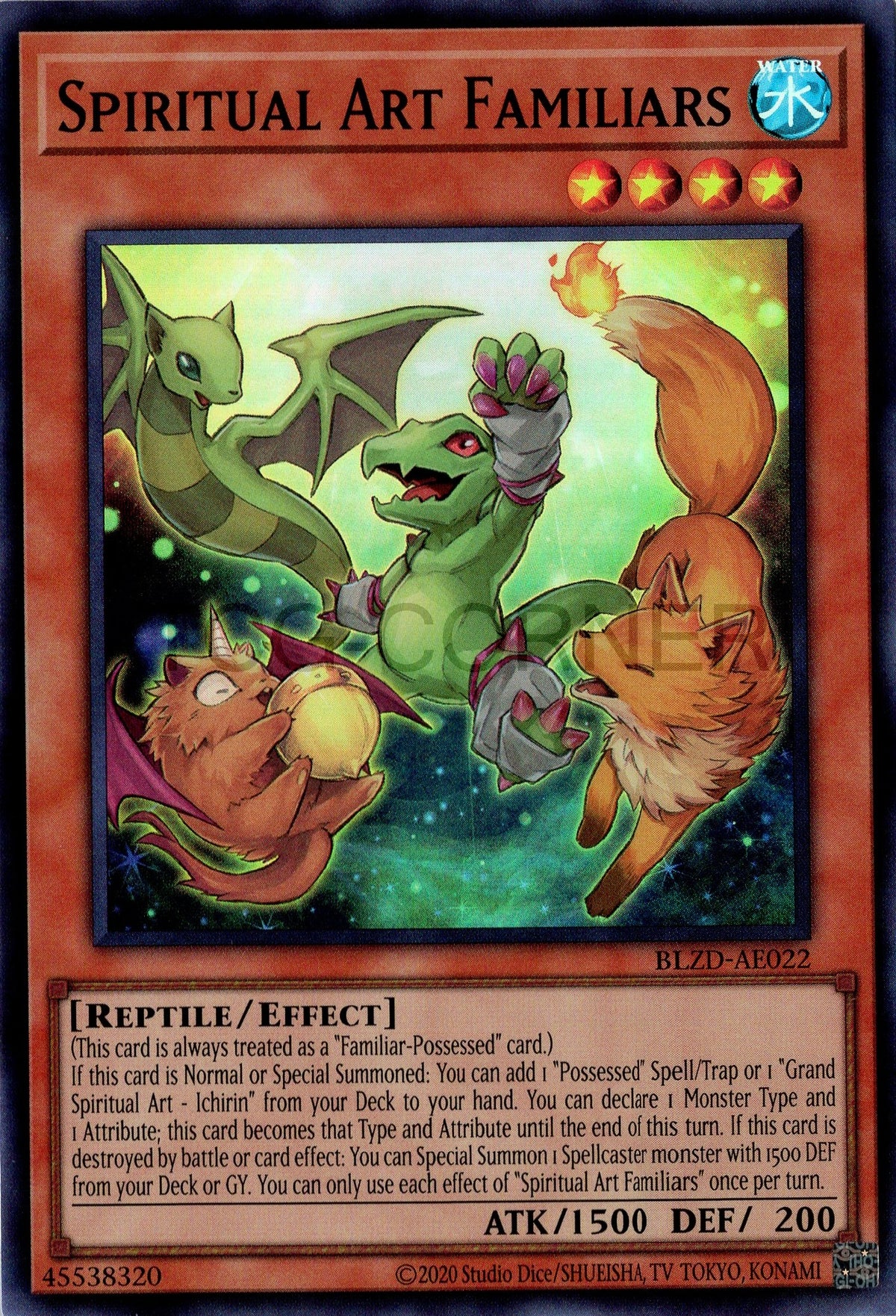 BLZD-AE022 Spiritual Art Familiars (SR)