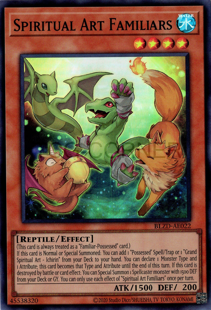 BLZD-AE022 Spiritual Art Familiars (SR)