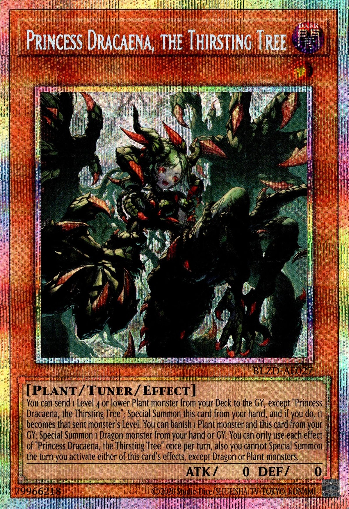 BLZD-AE027 Princess Dracaena, the Thirsting Tree (PSER)