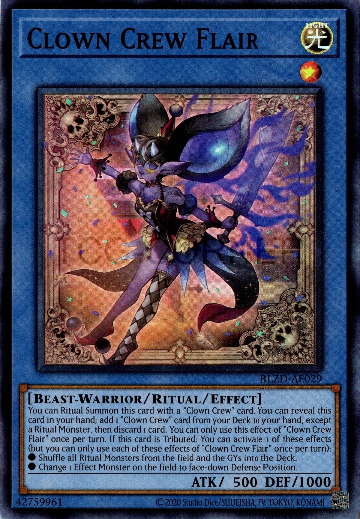BLZD-AE029 Clown Crew Flair (SR)
