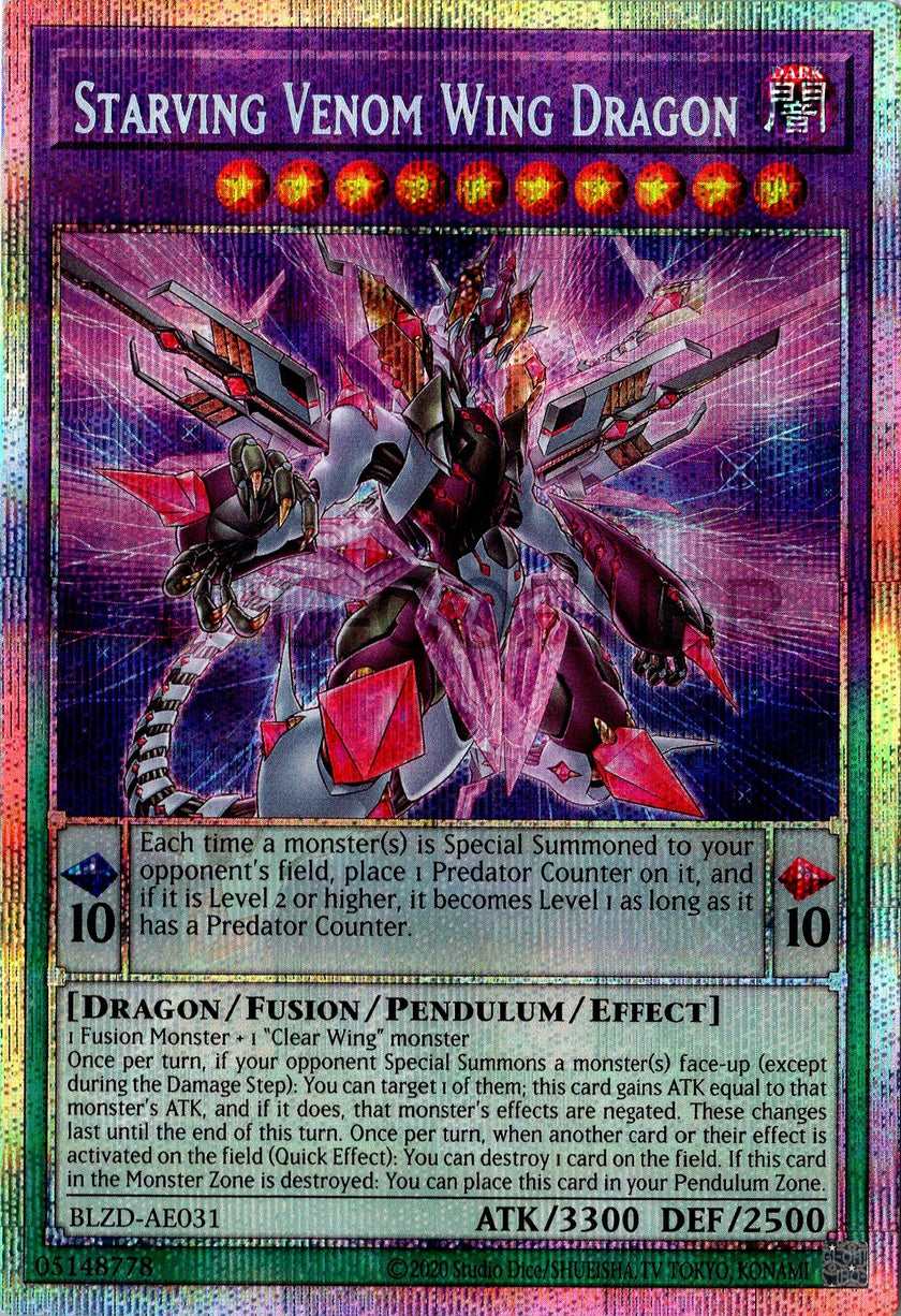 BLZD-AE031 Starving Venom Wing Dragon (PSER)