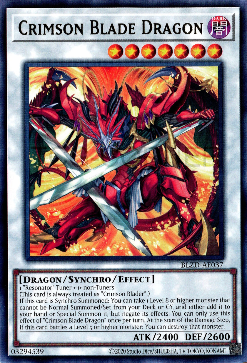 BLZD-AE037 Crimson Blade Dragon (R)