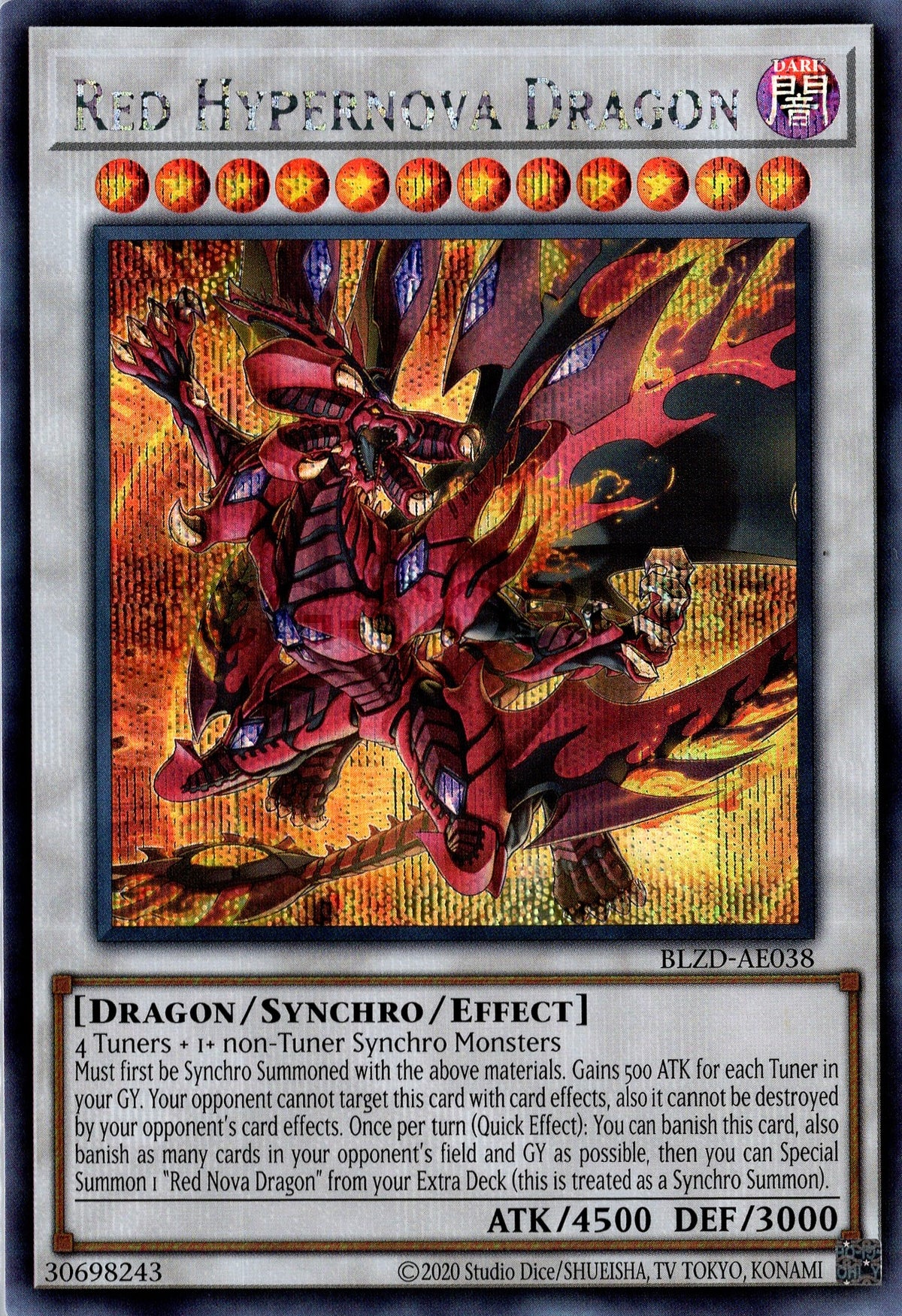 BLZD-AE038 Red Hypernova Dragon (SER)