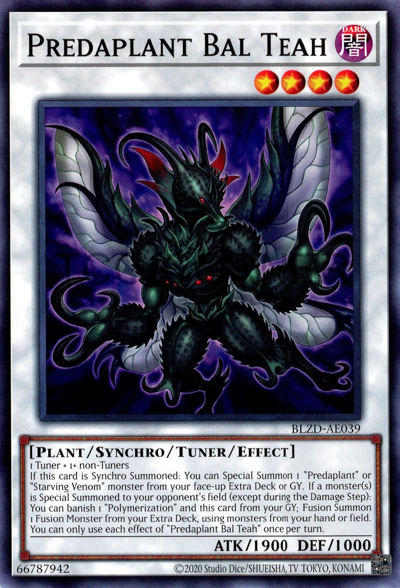 BLZD-AE039 Predaplant Bal Teah (N)