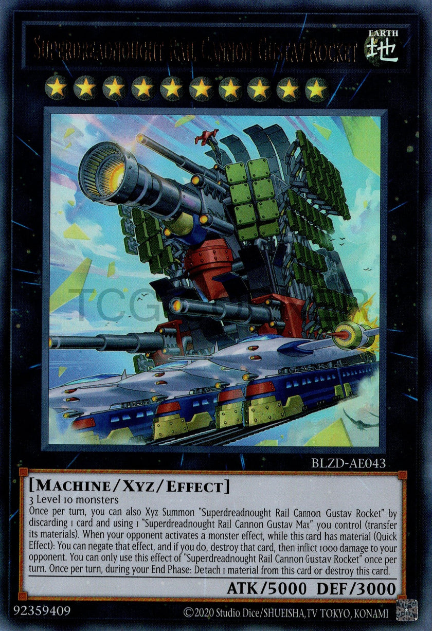 BLZD-AE043 Superdreadnought Rail Cannon Gustav Rocket (UR)