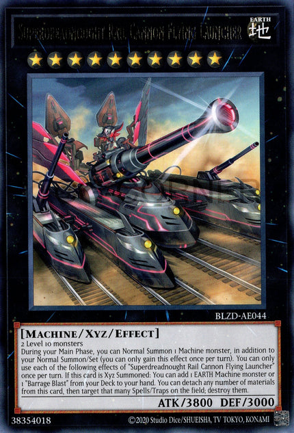BLZD-AE044 Superdreadnought Rail Cannon Flying Launcher (R)