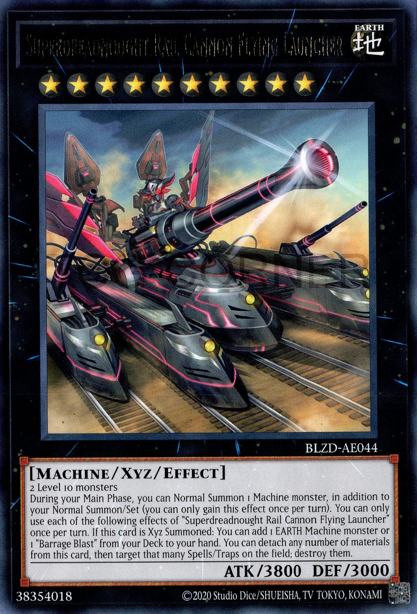 BLZD-AE044 Superdreadnought Rail Cannon Flying Launcher (R)