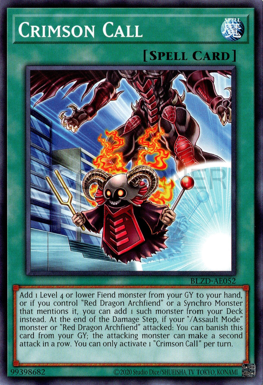 BLZD-AE052 Crimson Call (N)