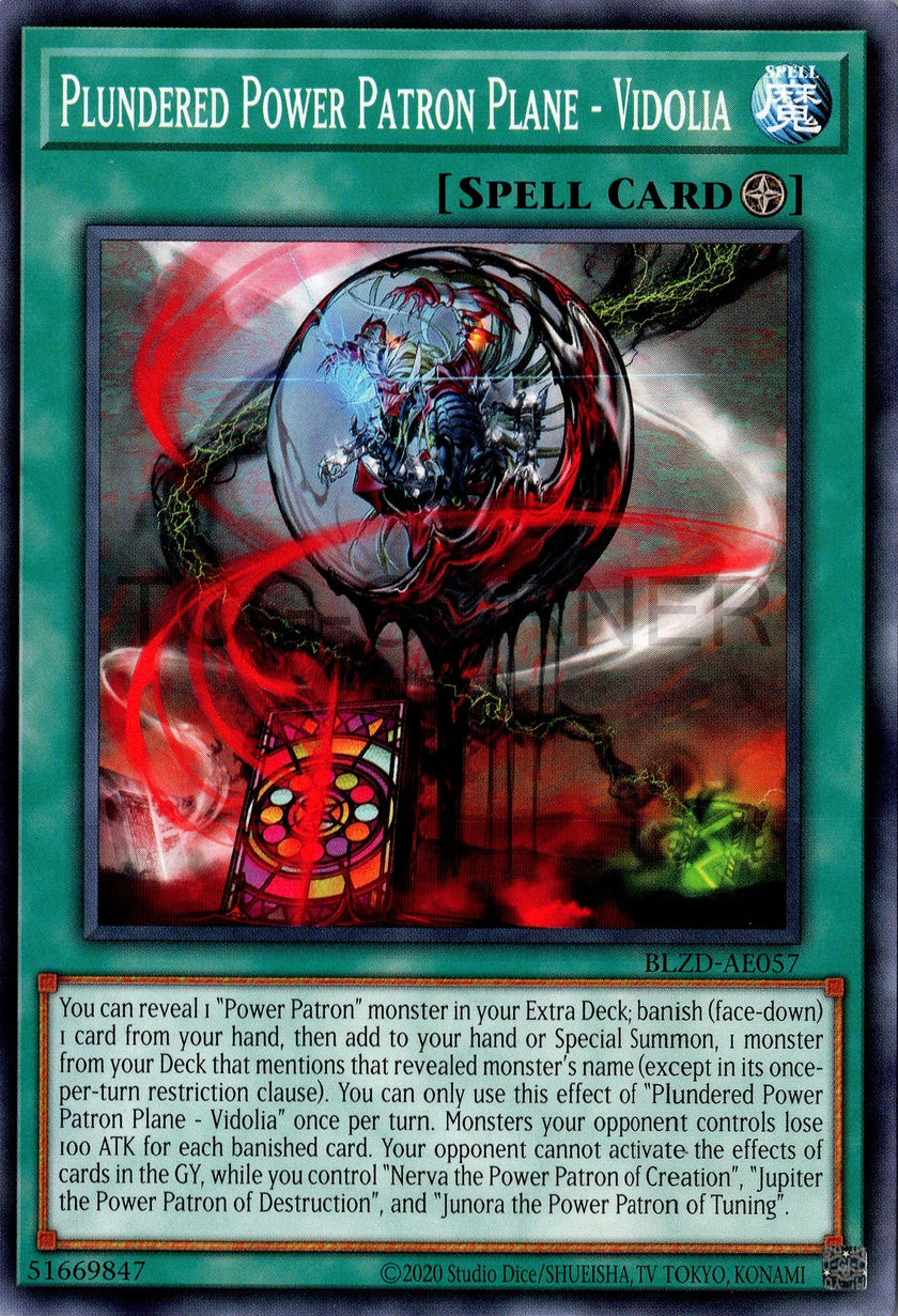 BLZD-AE057 Plundered Power Patron Plane - Vidolia (N)