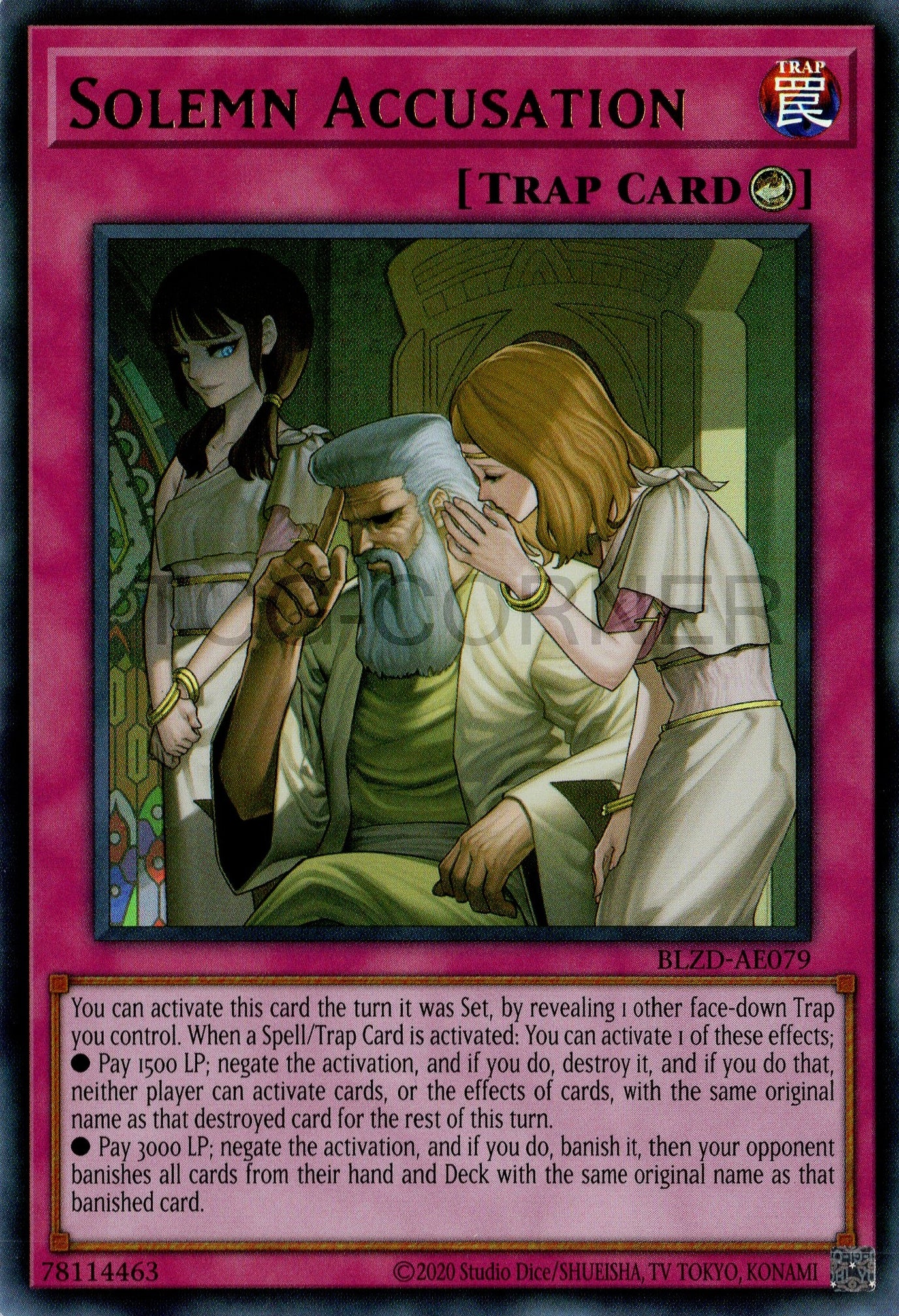 BLZD-AE079 Solemn Accusation (UR)