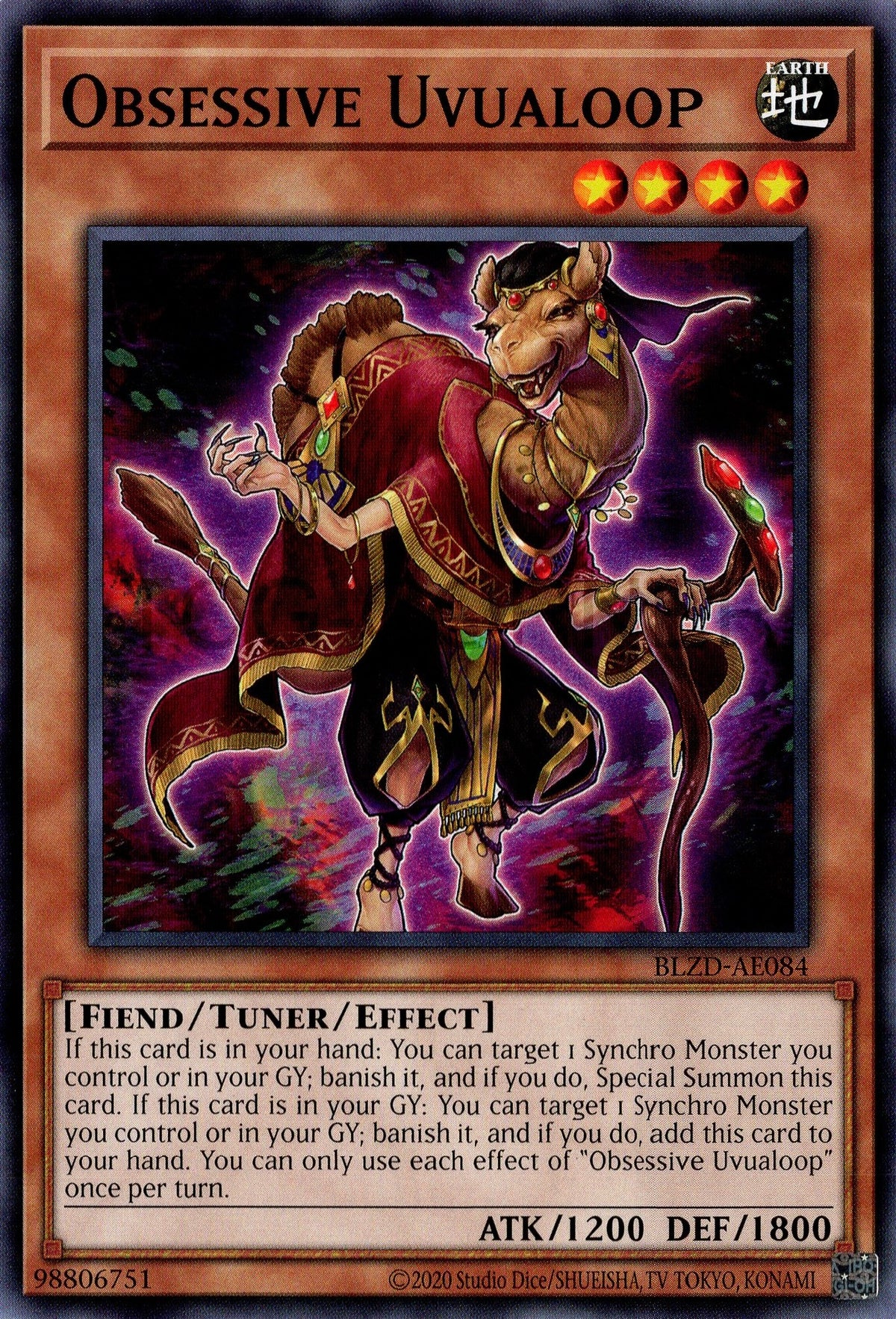 BLZD-AE084 Obsessive Uvualoop (N)