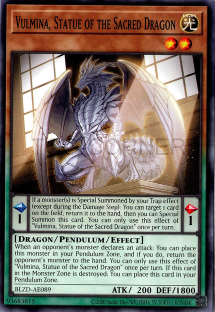 BLZD-AE089 Vulmina, Statue of the Sacred Dragon (N)