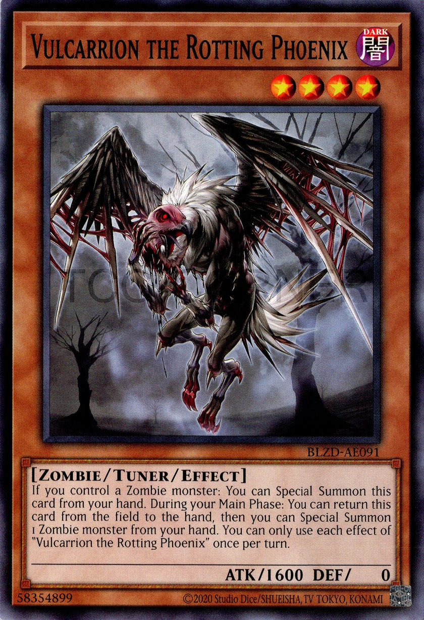 BLZD-AE091 Vulcarrion the Rotting Phoenix (N)