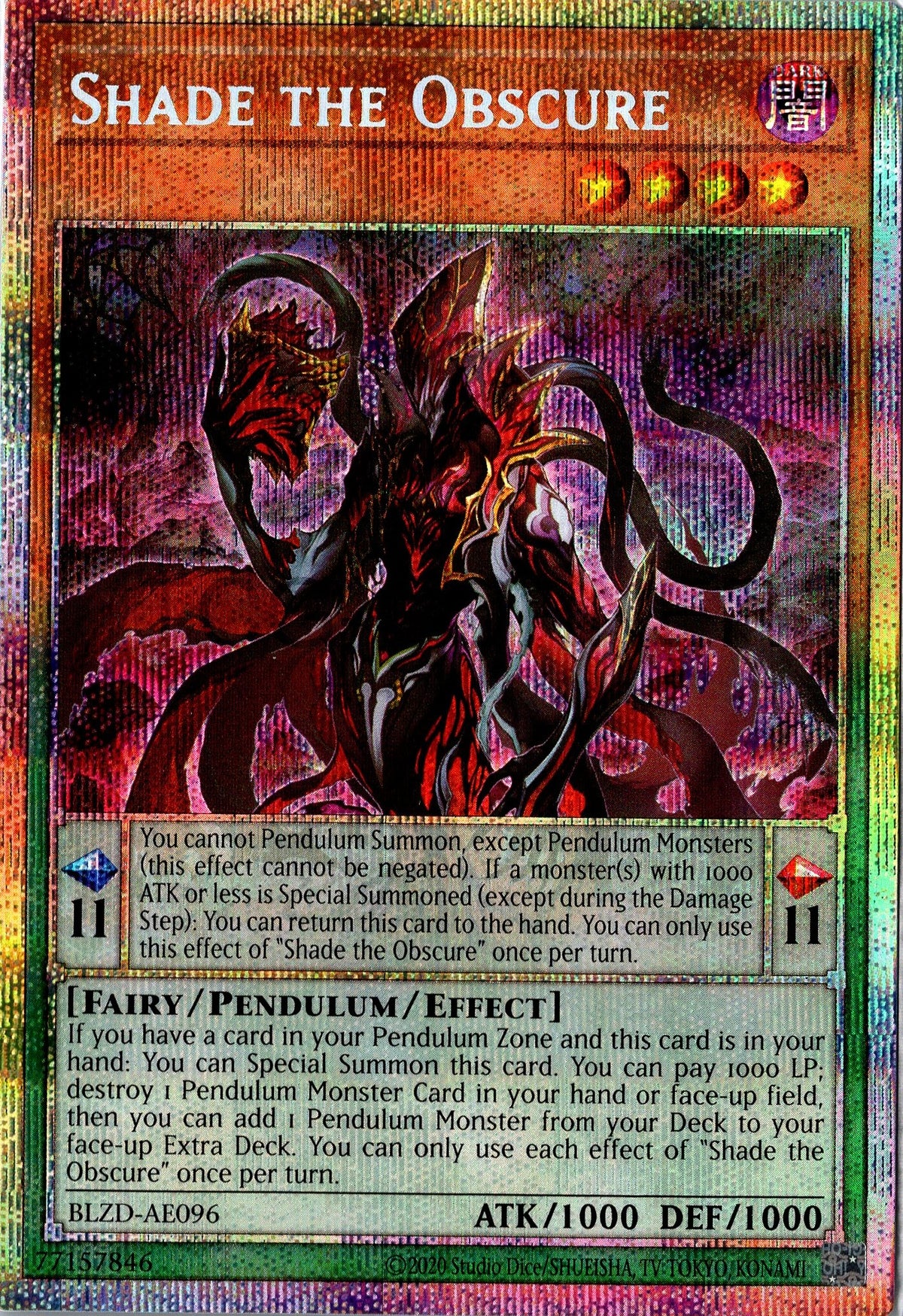 BLZD-AE096 Shade the Obscure (PSER)