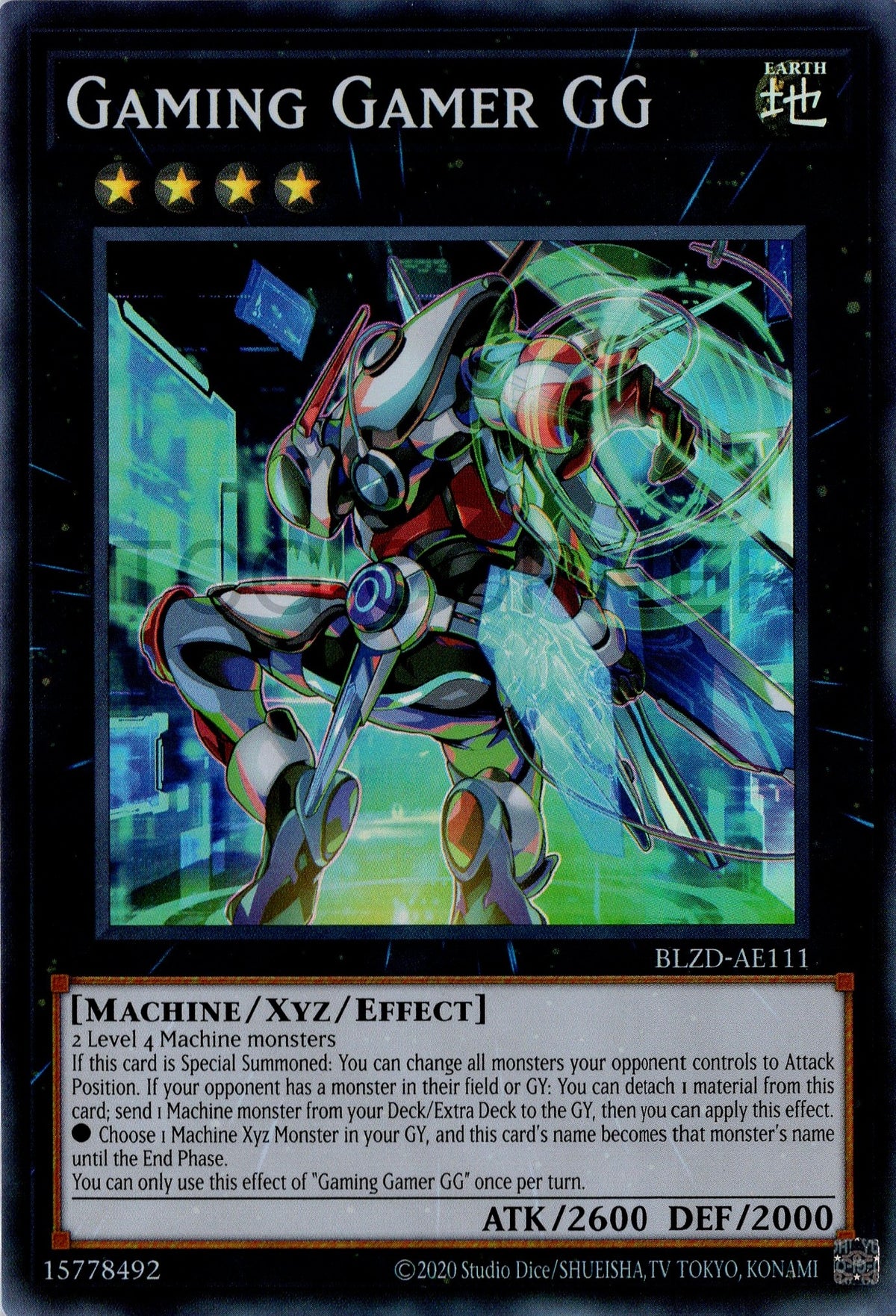 BLZD-AE111 Gaming Gamer GG (SR)
