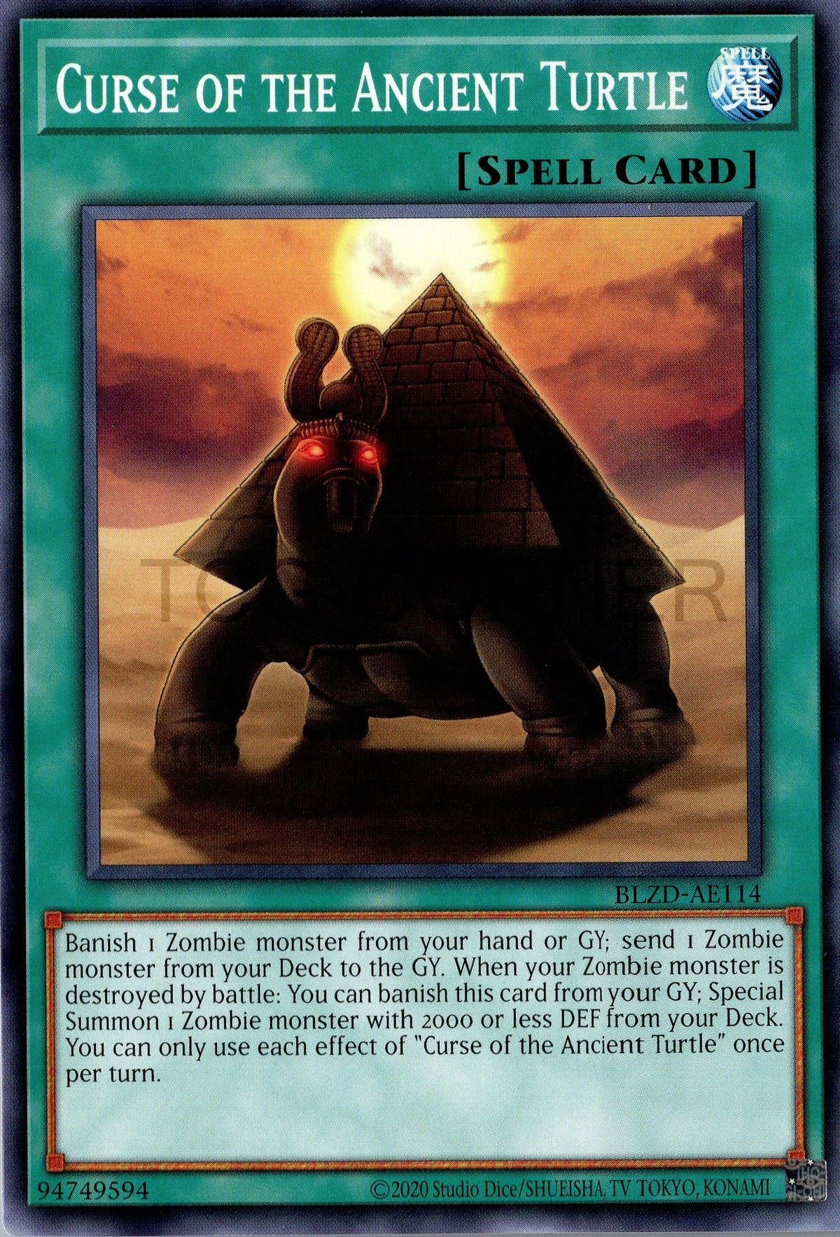 BLZD-AE114 Curse of the Ancient Turtle (N)