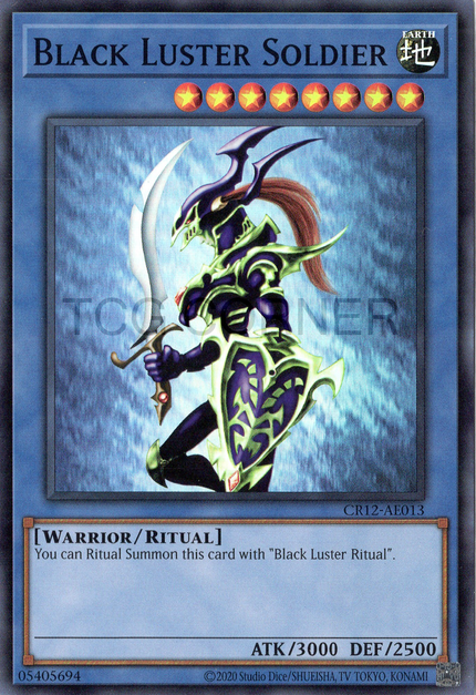 CR12-AE013 Black Luster Soldier (SR)